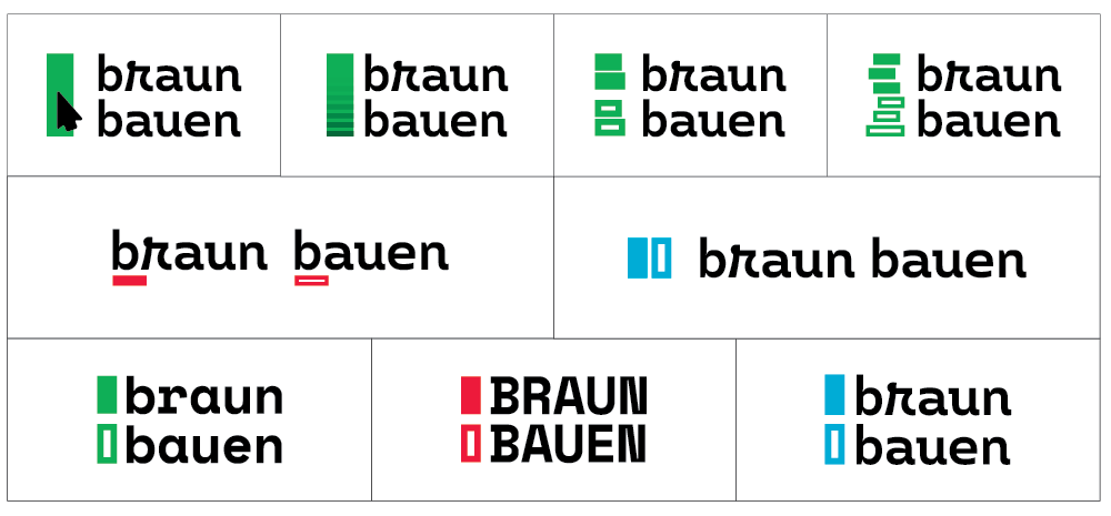 Initial Logo Concepts