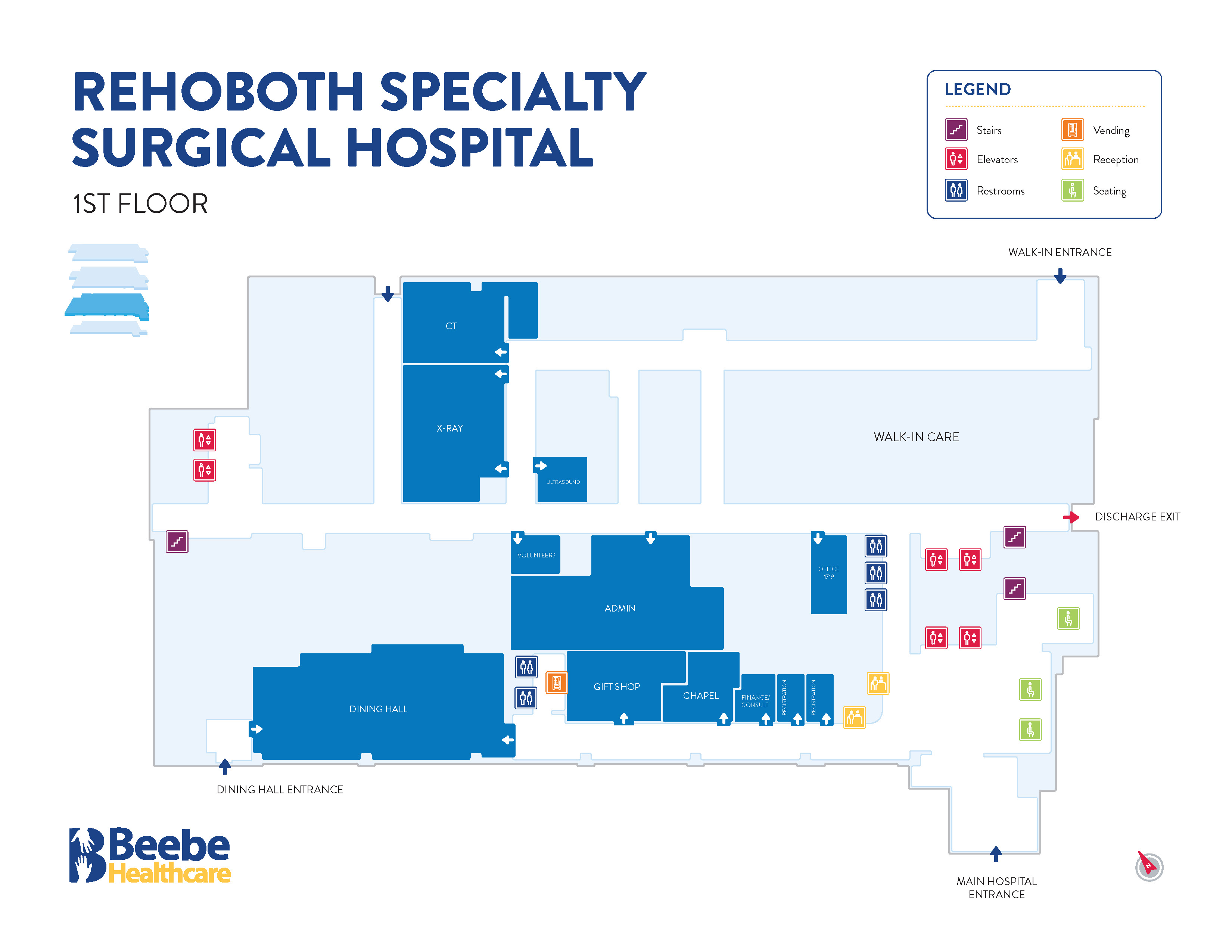 Patient-facing Hospital Map