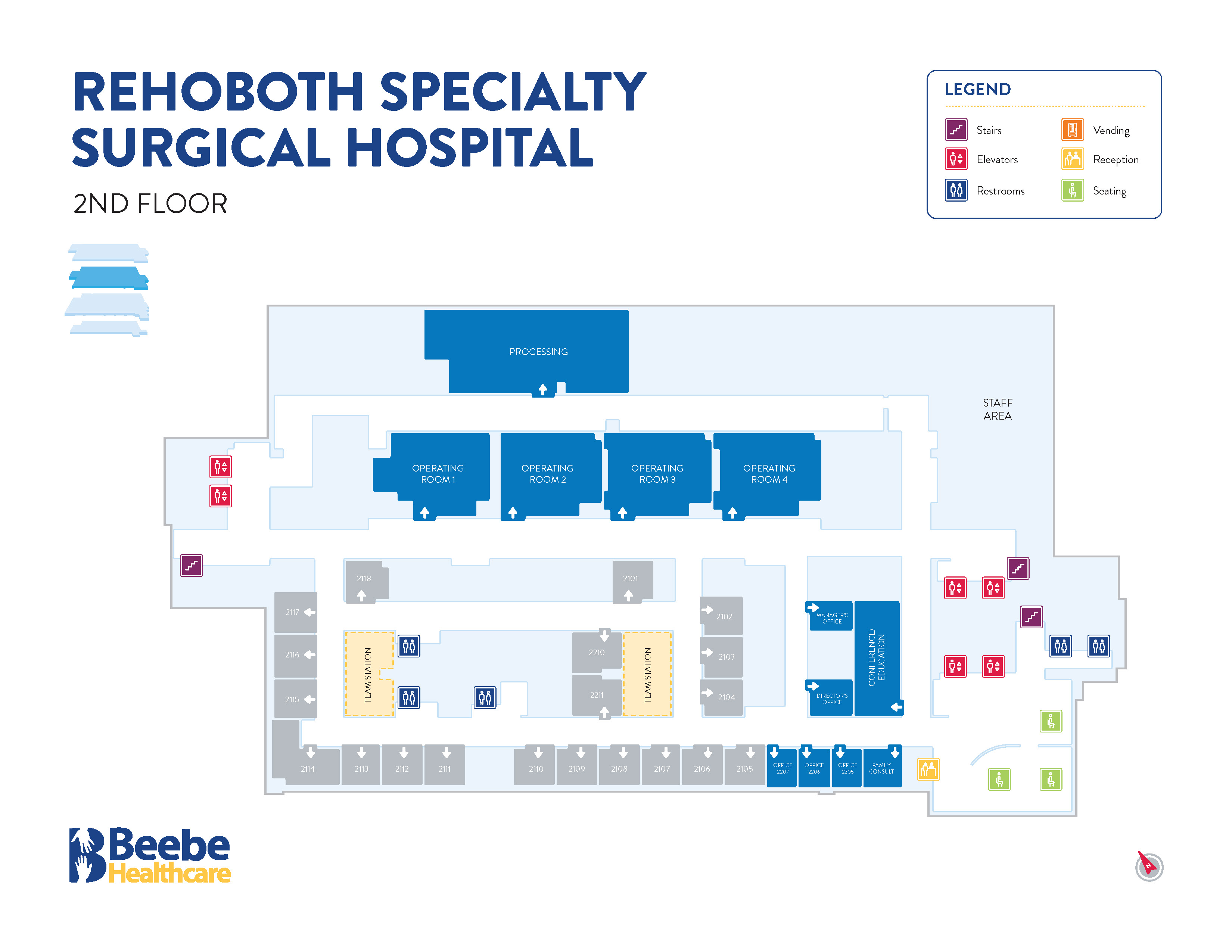 Patient-facing Hospital Map