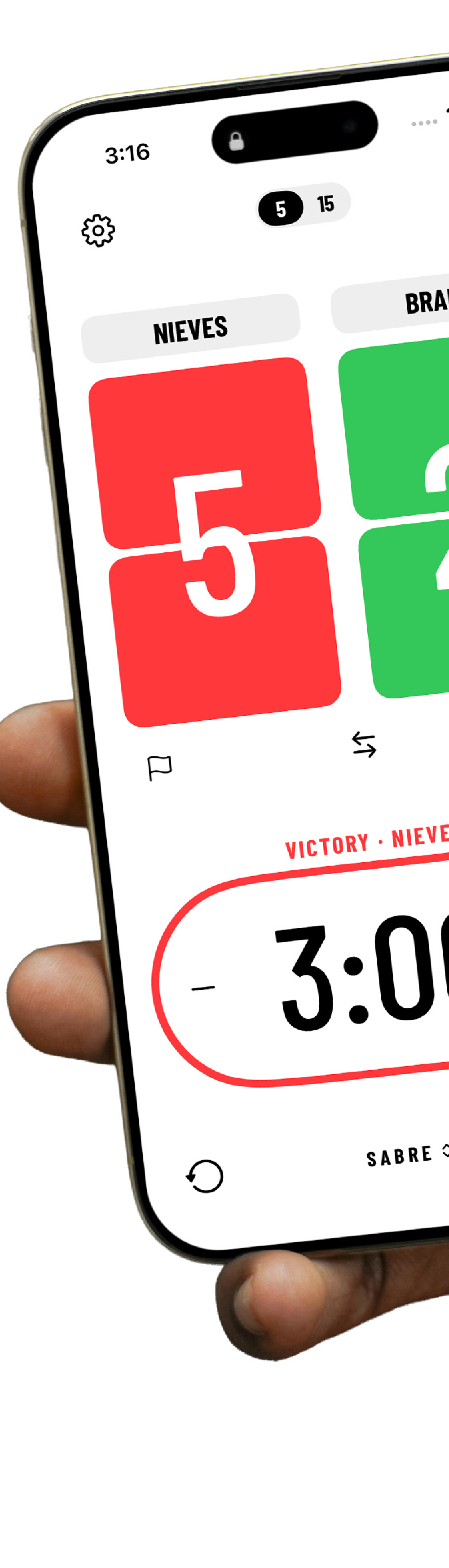 Fencing Scoring App