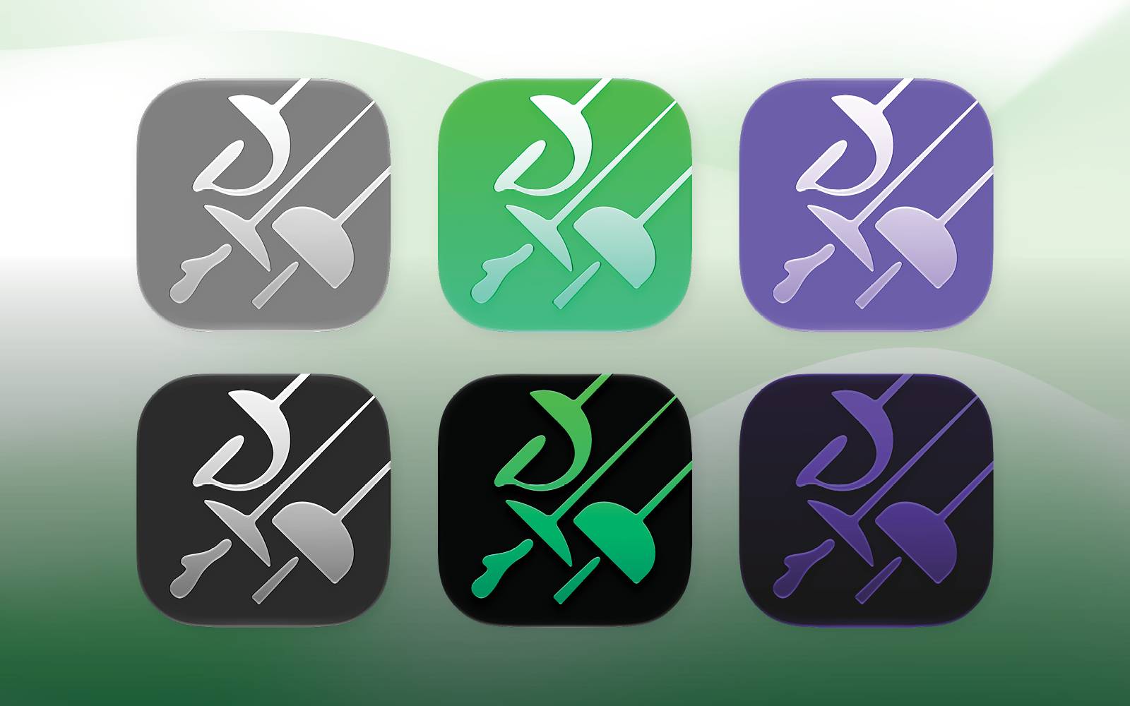 App icon and secondary versions