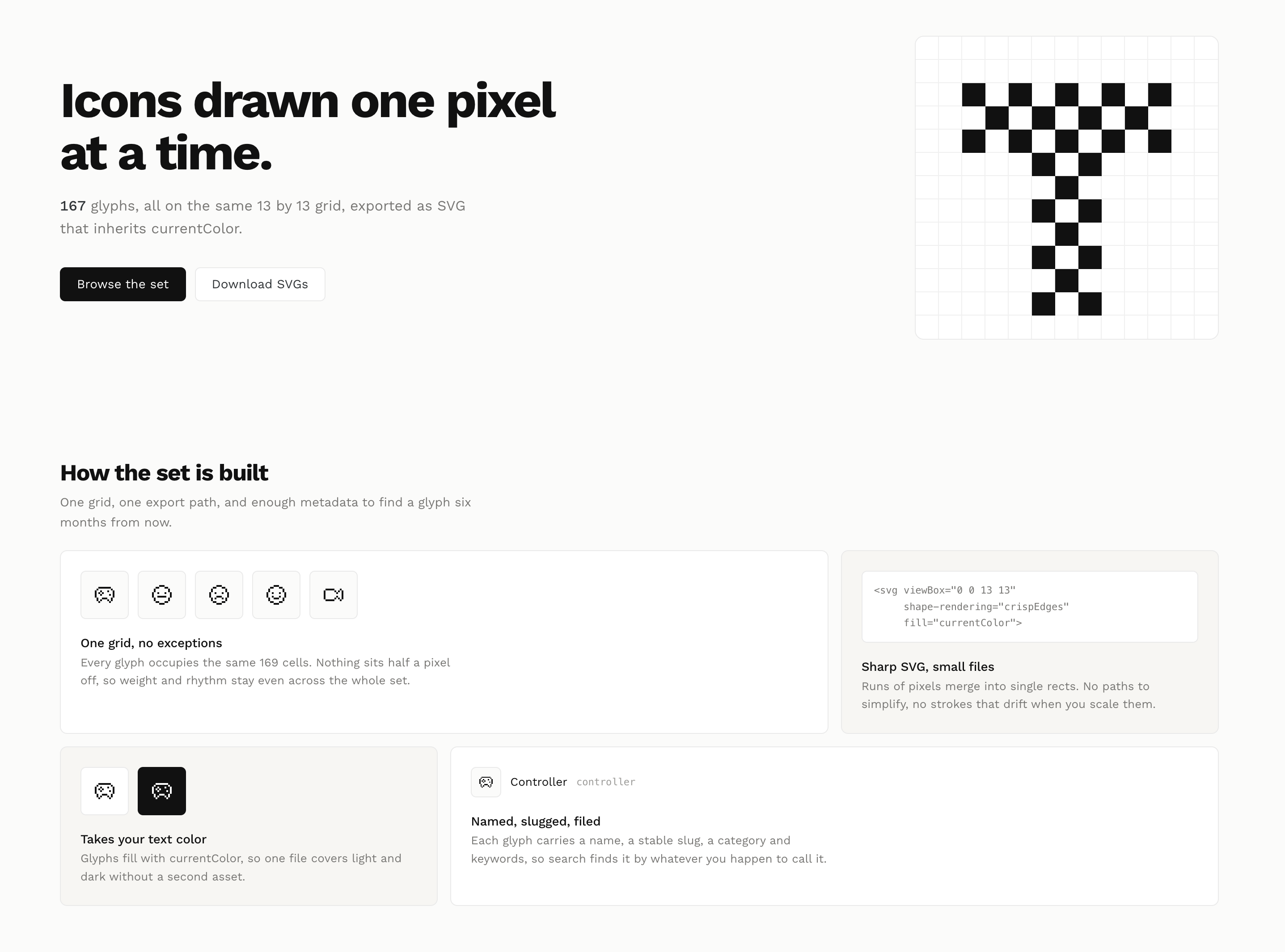 Landing page