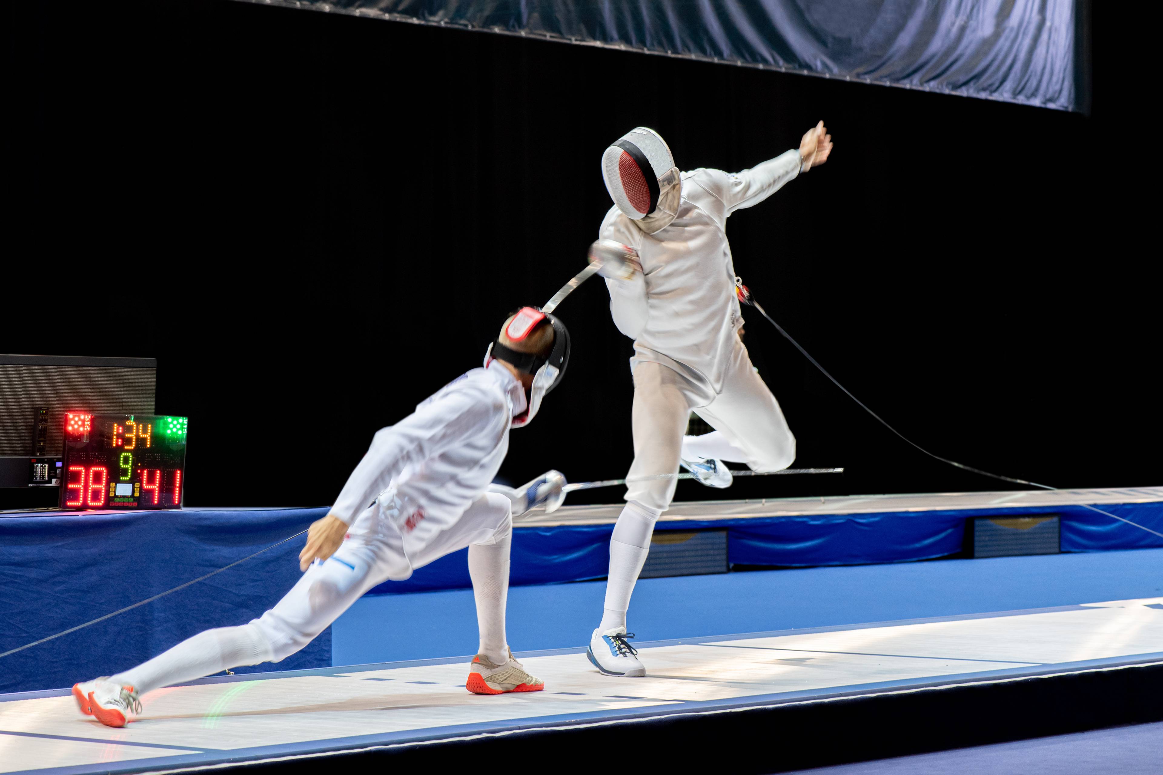 Fencing bout