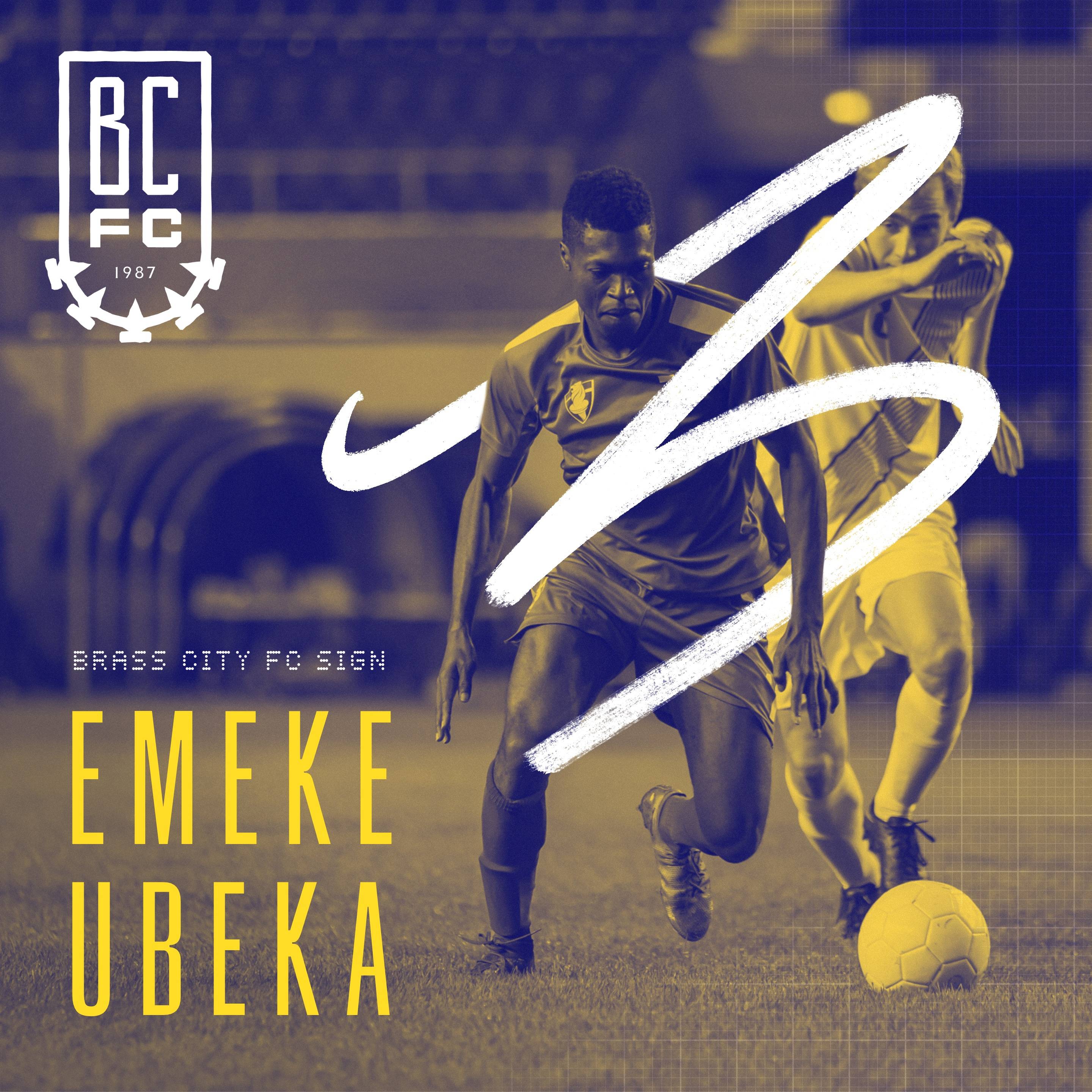 Social post of player signing